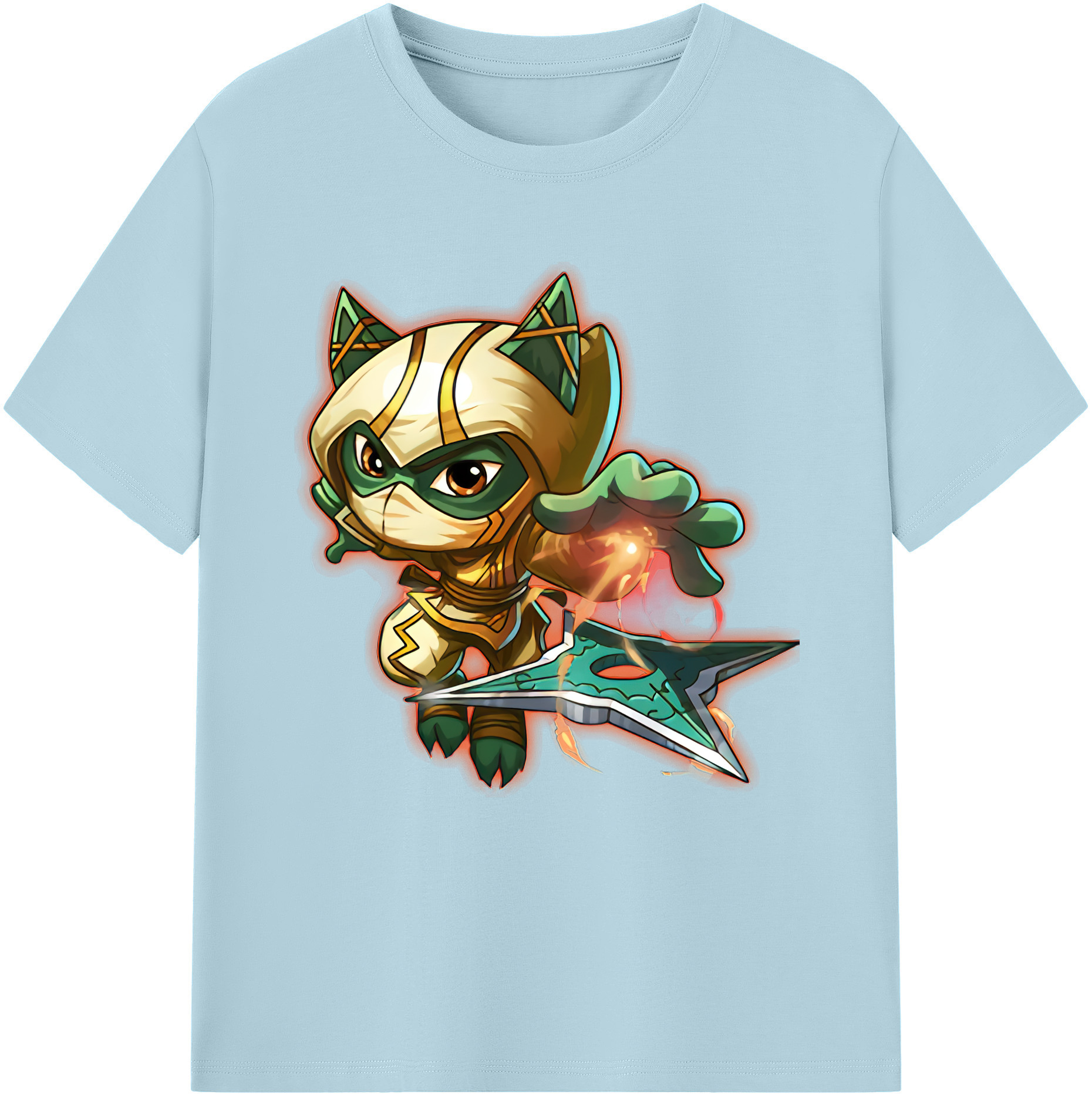 リーグ・オブ・レジェンド League of Legends LOL 綿100％半袖Tシャツ（フロントプリント）